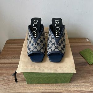 Gucci GG style Sandal heel